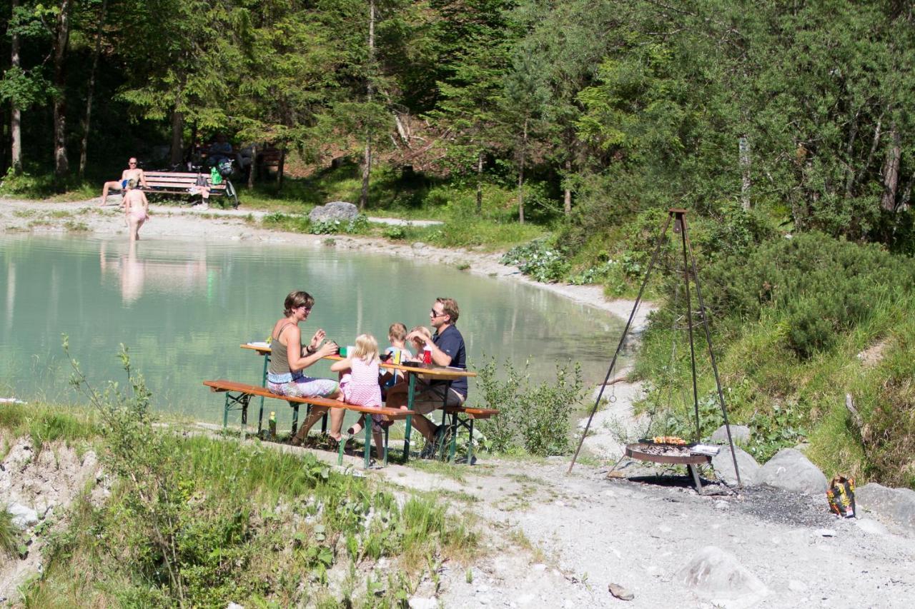 Das Kleine Paradies Daire Unken Dış mekan fotoğraf